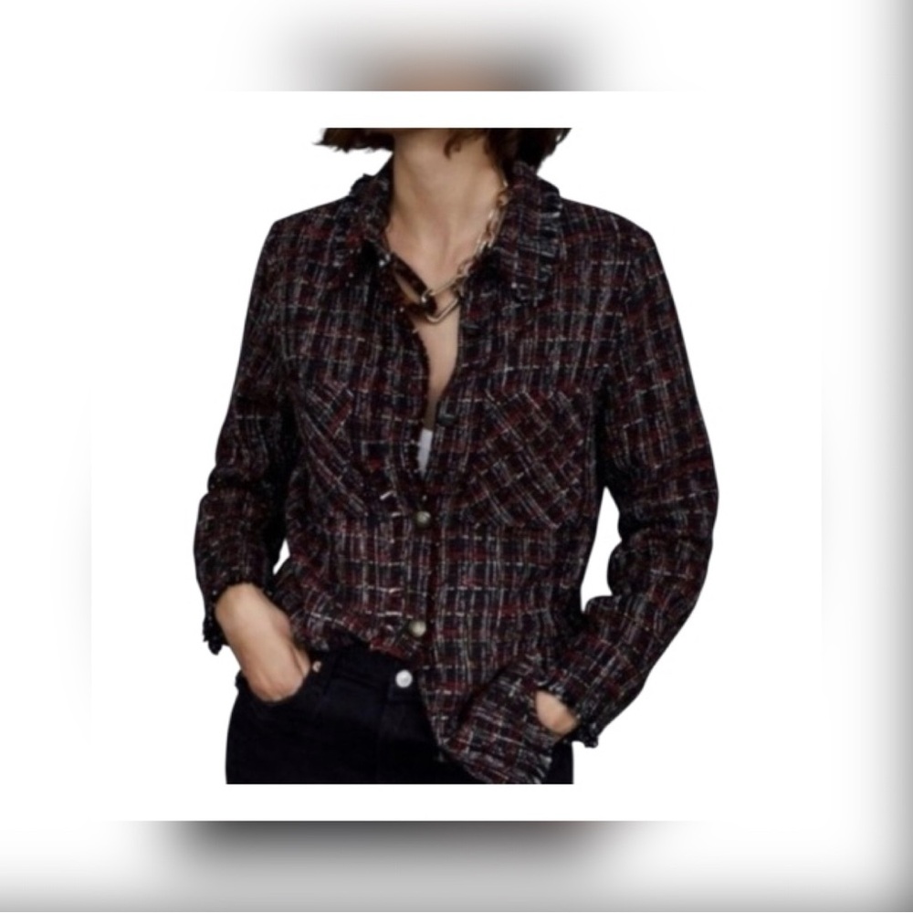 Beautiful Zara Woman Tweed Jacket